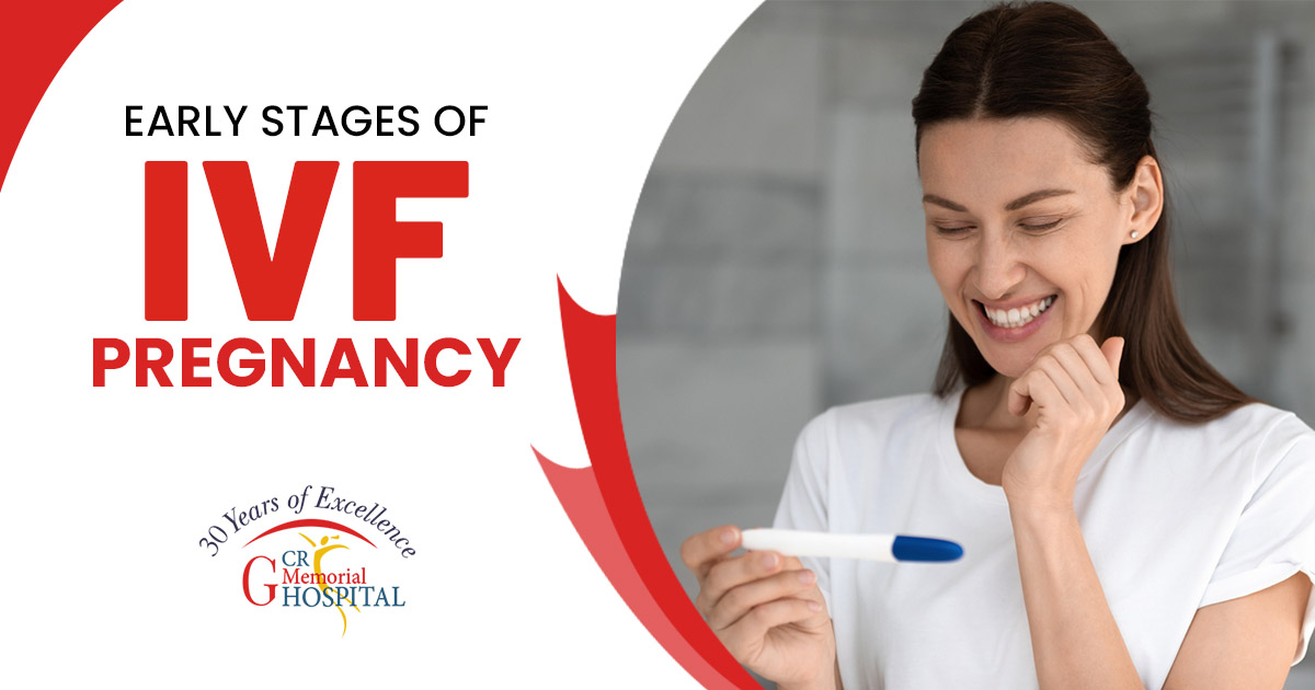 Early stages of IVF pregnancy