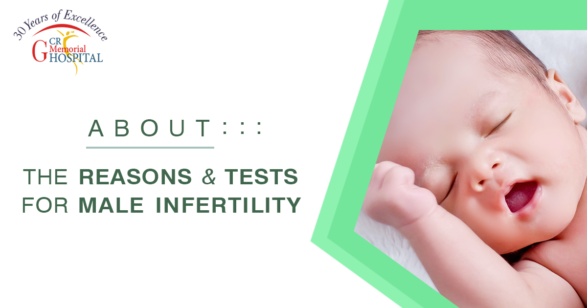 What is male infertility and explain the reasons & tests for Male Infertility